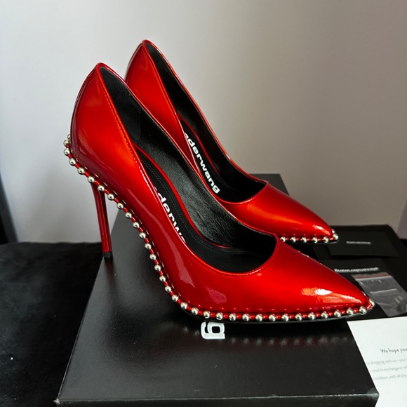 Alexander Wang Rie Racer Liquid Patent Heel - Picture 3 of 16